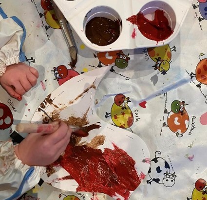 Craft activities at St Margaret’s Family Friendly Coffee Morning